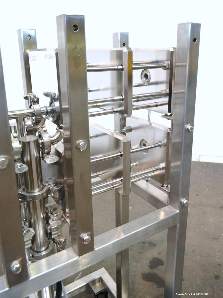 Used Stainless Steel Amersham Biosciences Crossflow Filtration Kvick Flow Cassette Holder System