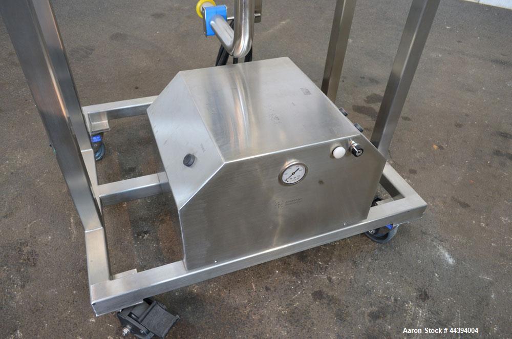 Used Stainless Steel Amersham Biosciences Crossflow Filtration Kvick Flow Cassette Holder System