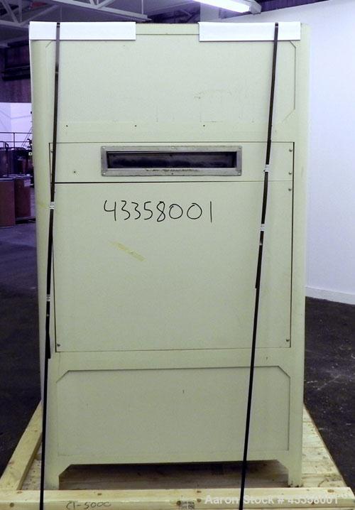 Used Atlas Model CI65 Weather-Ometer, 304 Stainless Steel. Inside 43-1/2" wide x 39-1/2" deep x 34" tall. Door opening 29-1/4" x 26". 1/3 Phase, 60 hz, 230 volt, 80/65 amps.