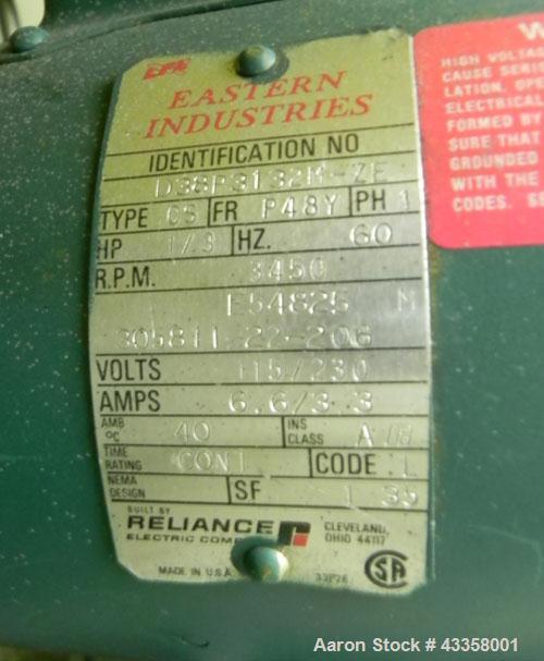 Used Atlas Model CI65 Weather-Ometer, 304 Stainless Steel. Inside 43-1/2" wide x 39-1/2" deep x 34" tall. Door opening 29-1/4" x 26". 1/3 Phase, 60 hz, 230 volt, 80/65 amps.