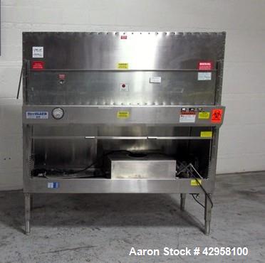 baker sg fume hood tray b3 stainless deep wide ii steel class type lab equipment