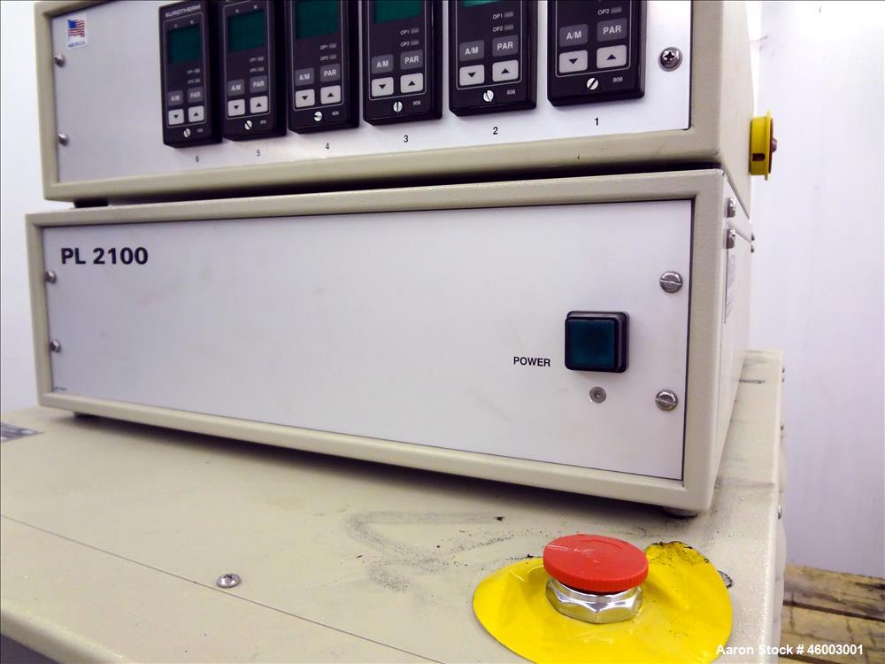 Used Brabender Plasti-Corder Model PL2100 Extruder with mixer and extruder acce