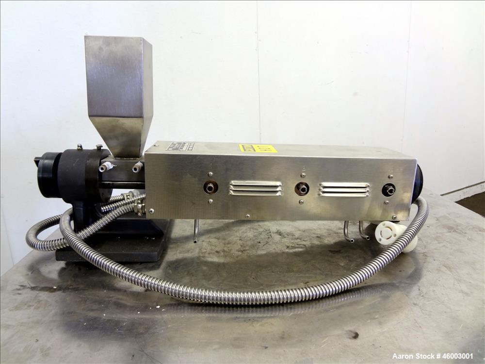 Used Brabender Plasti-Corder Model PL2100 Extruder with mixer and extruder acce