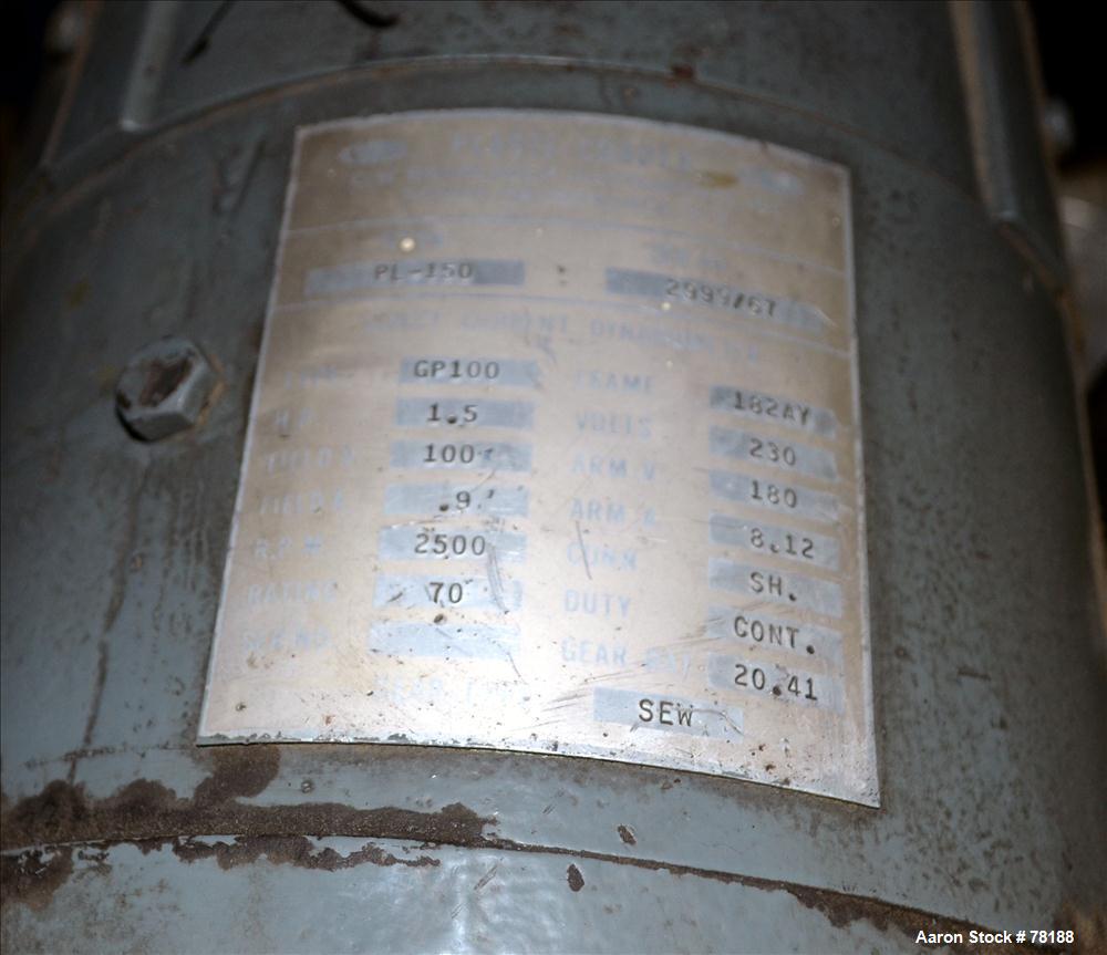 Used C.W. Brabender Plasticorder Extrusion Plastometer, Model PL150. With ram and weights. Includes Shurite model 850 temperature controller.