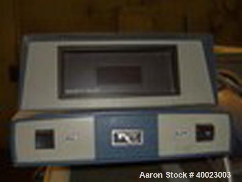 Used: Brabender Model EPL-V301 Torque Rheometer .Brabender Electrionic Torque Rheometer, Model EPL-V301, 3HP, 230 Volt, S/N 073 Analog Output, Strip Chart Recorder

Attachments:
Extruder Attachment 3...