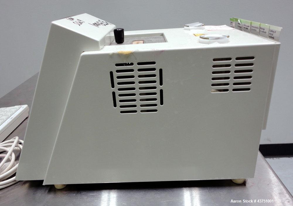 Used Buchi Melting Point Instrument, Model B-545. Designed to detect the melting and boiling points of a wide range of substances. Includes a key board and model DPU-414 printer.