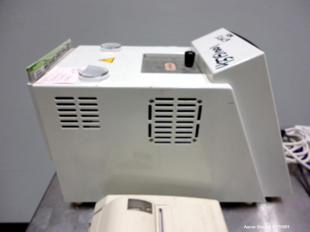 Used Buchi Melting Point Instrument, Model B-545. Designed to detect the melting and boiling points of a wide range of substances. Includes a key board and model DPU-414 printer.