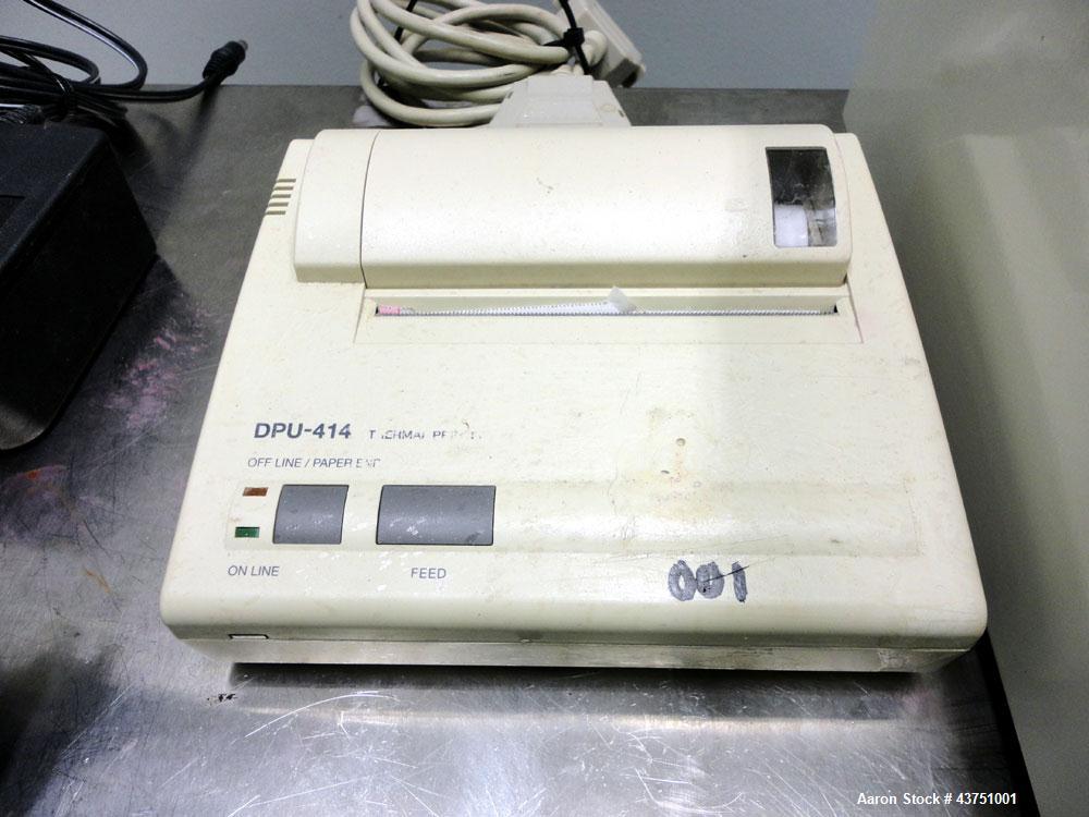 Used- Buchi Melting Point Instrument, Model B-545. Designed to detect the melting and boiling points of a wide range of subs...