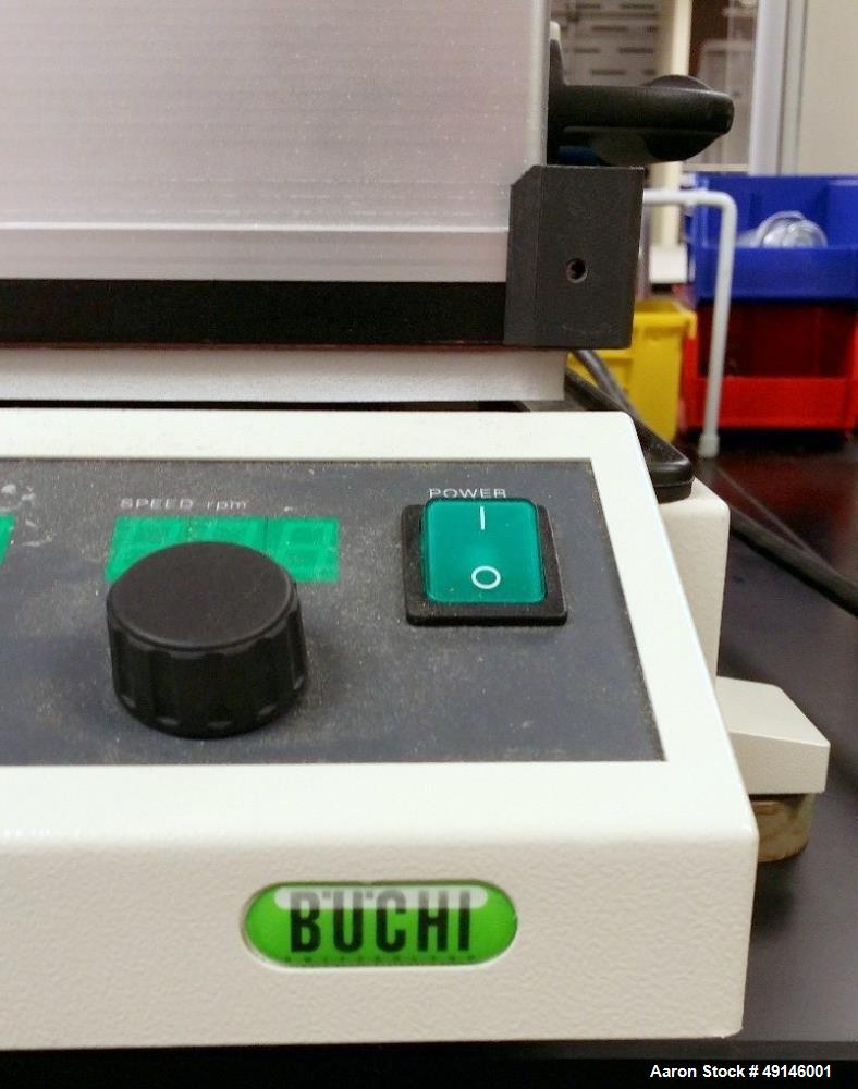Used- Buchi Syncore Polyvap Reactor. With Deep-Temperature Insulation and Solvent Recovery. Allows fast evaporation of up to...