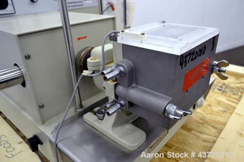 Used C.W. Brabender Farinograph/ Resistograph, Model FA/R-2.Designed to measure the water absorption of flours, determine the rheological properties of dough, check production and flour blends in the...