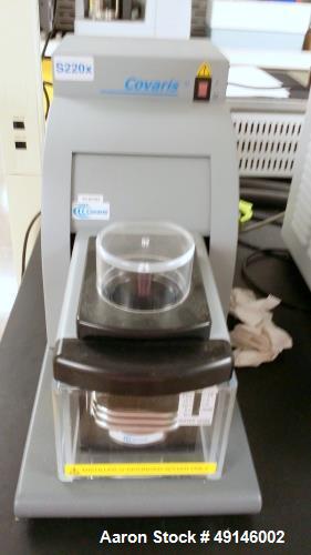 Used Covaris S220 series Adaptive Focused Sonicator. Engineered for pre-analytical sample processing with Covaris patented Adaptive Focused Acoustics. Bench-top, high intensity acoustic transducer, t...