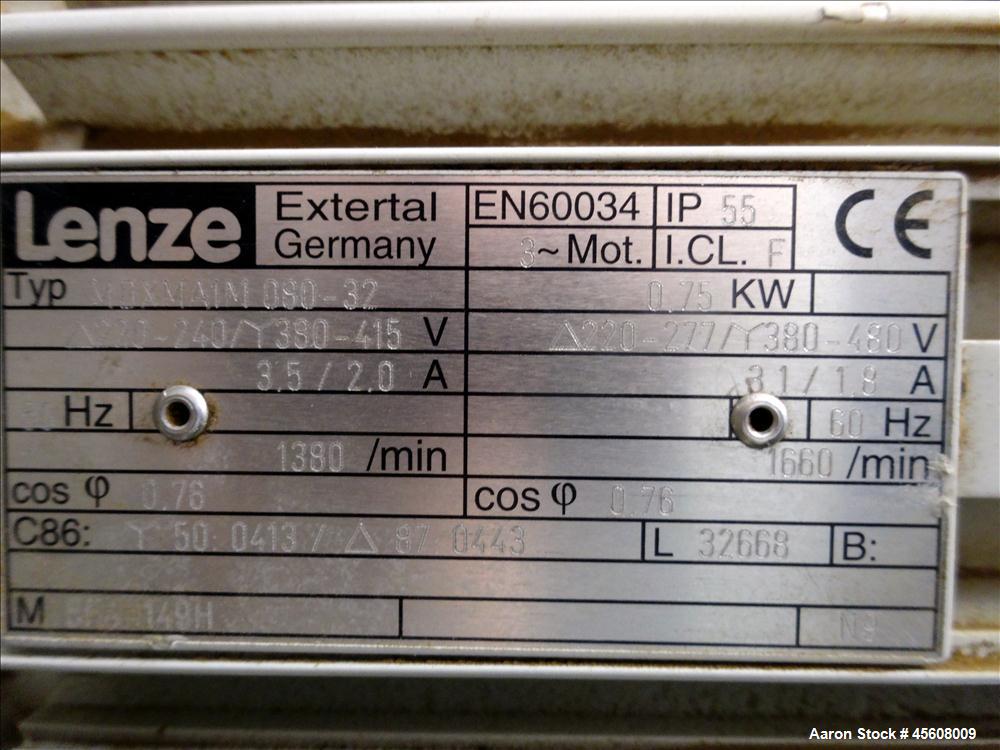 Used OTEC Series DF Drag-Finishing Machine, Model DF 35.