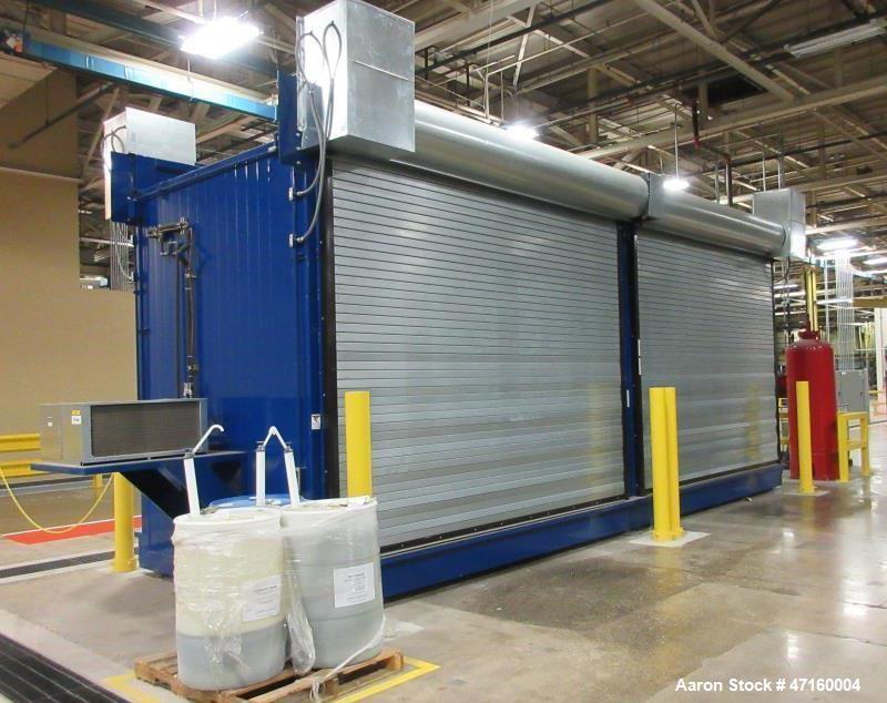 Used Denios Air Conditioned Storage Cabinet, Model L39-3164-F2-RD-MOD.