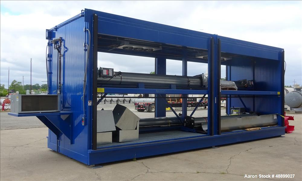 Used Denios Air Conditioned Storage Cabinet, Model L39-3164-F2-RD-MOD.