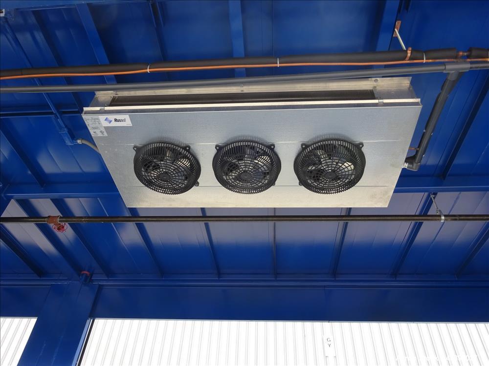 Used- Denios Air Conditioned Storage Cabinet, Model L39-3164-F2-RD-MOD.