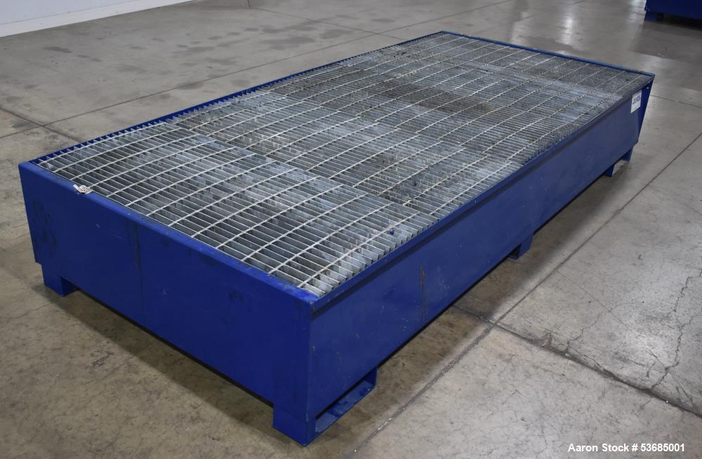 Used Denios IBC Spill Containment Pallet System – 2-Tote Capacity, 500-Gallon Sump