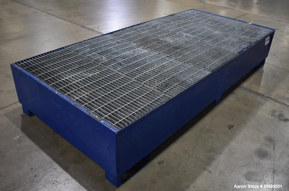 Used Denios IBC Spill Containment Pallet System – 2-Tote Capacity, 500-Gallon Sump