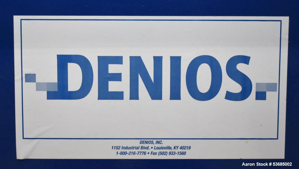 Used Denios 2-Tote Spill Containment Pallet – 500-Gallon Sump, Steel Grate