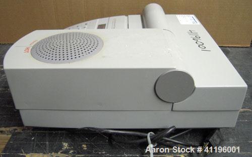 Used Denver Instruments Mark I Moisture Analyzer. Rated approximately (.001) resolution. Temperature range ambient to 210 degrees F.  550 Watts, 50/60 HZ, 105-125 VAC. Screen damaged.