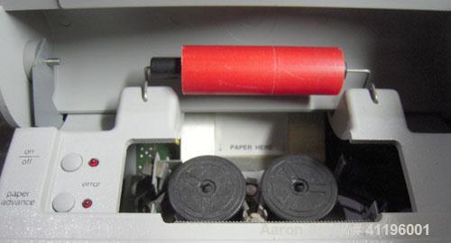 Used Denver Instruments Mark I Moisture Analyzer. Rated approximately (.001) resolution. Temperature range ambient to 210 degrees F.  550 Watts, 50/60 HZ, 105-125 VAC. Screen damaged.