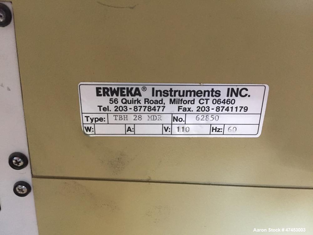 Used- Erweka Hardness Tester, Model TBH28MDR