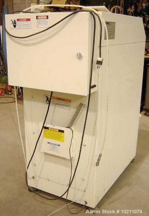 Used Gradex 2000 Particle Size Analyzer, Model G203-SM1. 115 volt, 6.7 amps, single phase, .96 kva, 60 hz. Minimum supply circuit ampacity 8.3, ampere rating of largest motor 6.4, with a maximum inte...