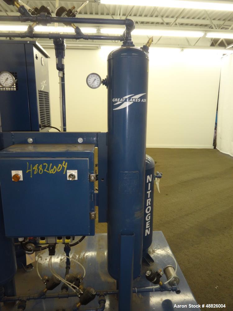 Used Great Lakes Nitrogen Generator, Model GN2-125F09-116.