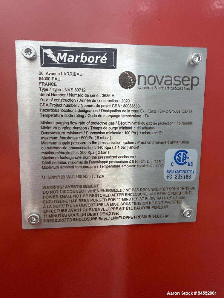 Used Novasep HIPERSEP P Automated Liquid Chromatography System