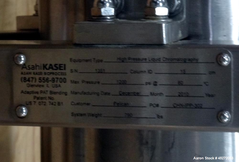 Used Asahi Kasei Bioprocess High Pressure Chromatography System