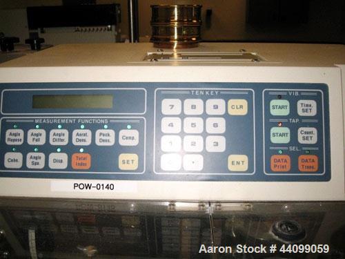 Used Hosokawa Micro Powder Tester, Model PT-N