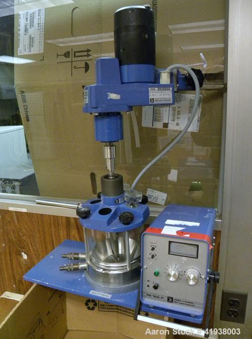 Used IKA 0.25 Gallon Laboratory Reactor System c