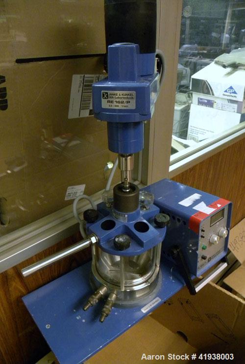 Used IKA 0.25 Gallon Laboratory Reactor System c