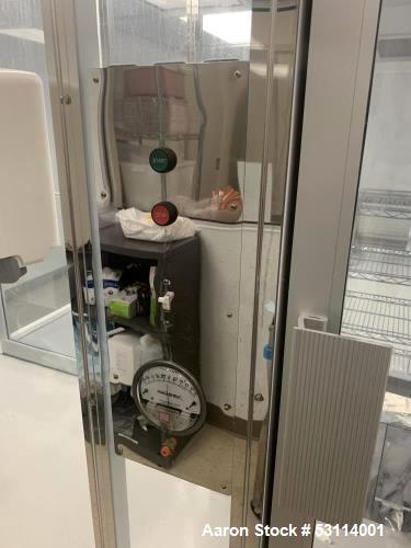 Used Terra Universal ISO 5 Modular Clean Room – 12’ x 25’ with Ante Room & Pass Through | 19 FFUs | Cleanroom System