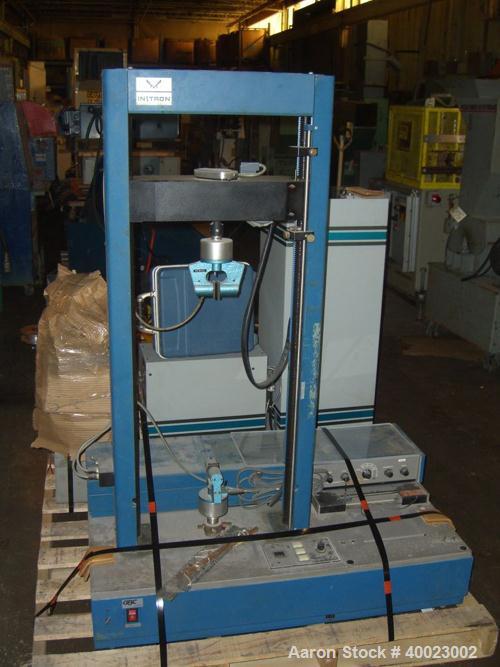 Used- Instron Corp Tensile Tester, Model 1130.
Serial #412. 115 volt/ 15 amp.