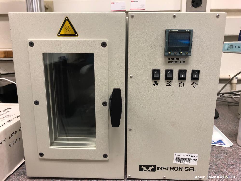 Used Instron MicroTester; Model 5848; used to measure Young's modulus, ultimate strength; forces vs. deformation measurement...