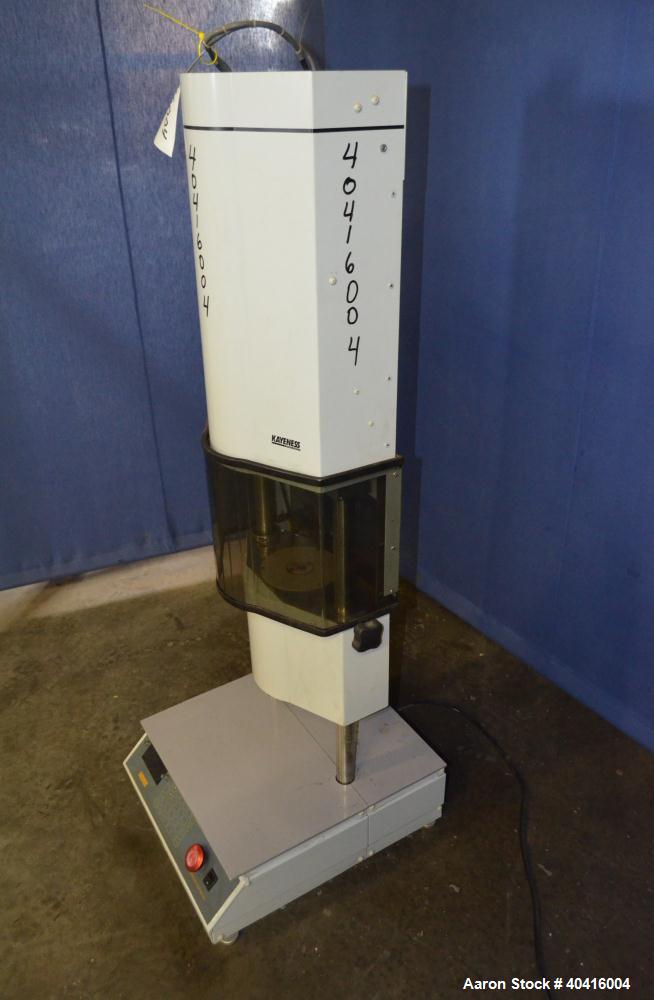Used Kayeness Capillary Rheometer, Model D6052M-115