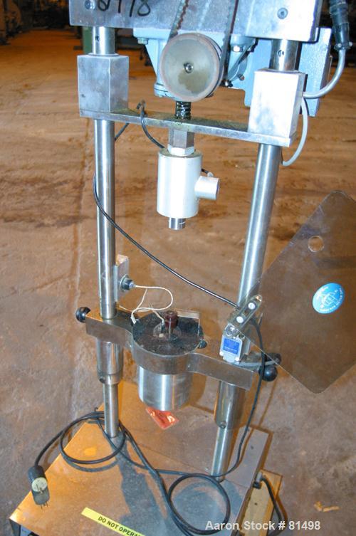 Used Kayeness Capillary Rheometer, Model LS8-402-2-0-A-2T-T-1-A. Rated 2 ton capacity. Includes digital display controls. Used to assess incoming material quality or to determine processability of va...