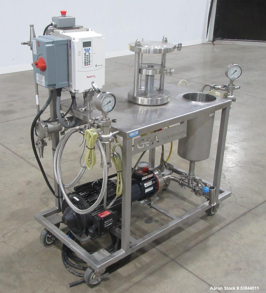 Used Alfa Laval LabStak M20 Mobile Filtration System – Lab-Scale Membrane Unit