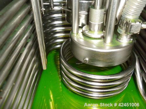 Used Lauda Circulator, Model RLS6. Chamber measures 10" long x 4 1/2" wide x 6" deep. Front mounted digital display with temperature controls 0 - 100 degrees C. 2.1 KW, 50/60 Hertz, 230 Volt. Serial ...