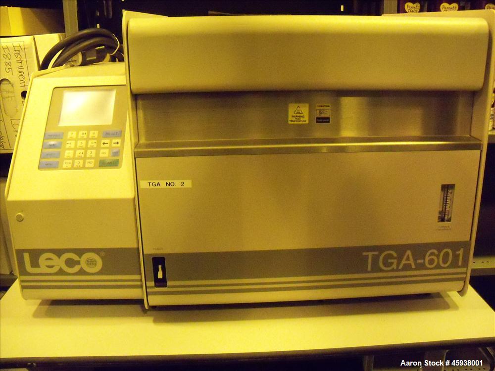 Used Leco TGA-601 Thermogravimetric Analyzer, Model 604-100-600.