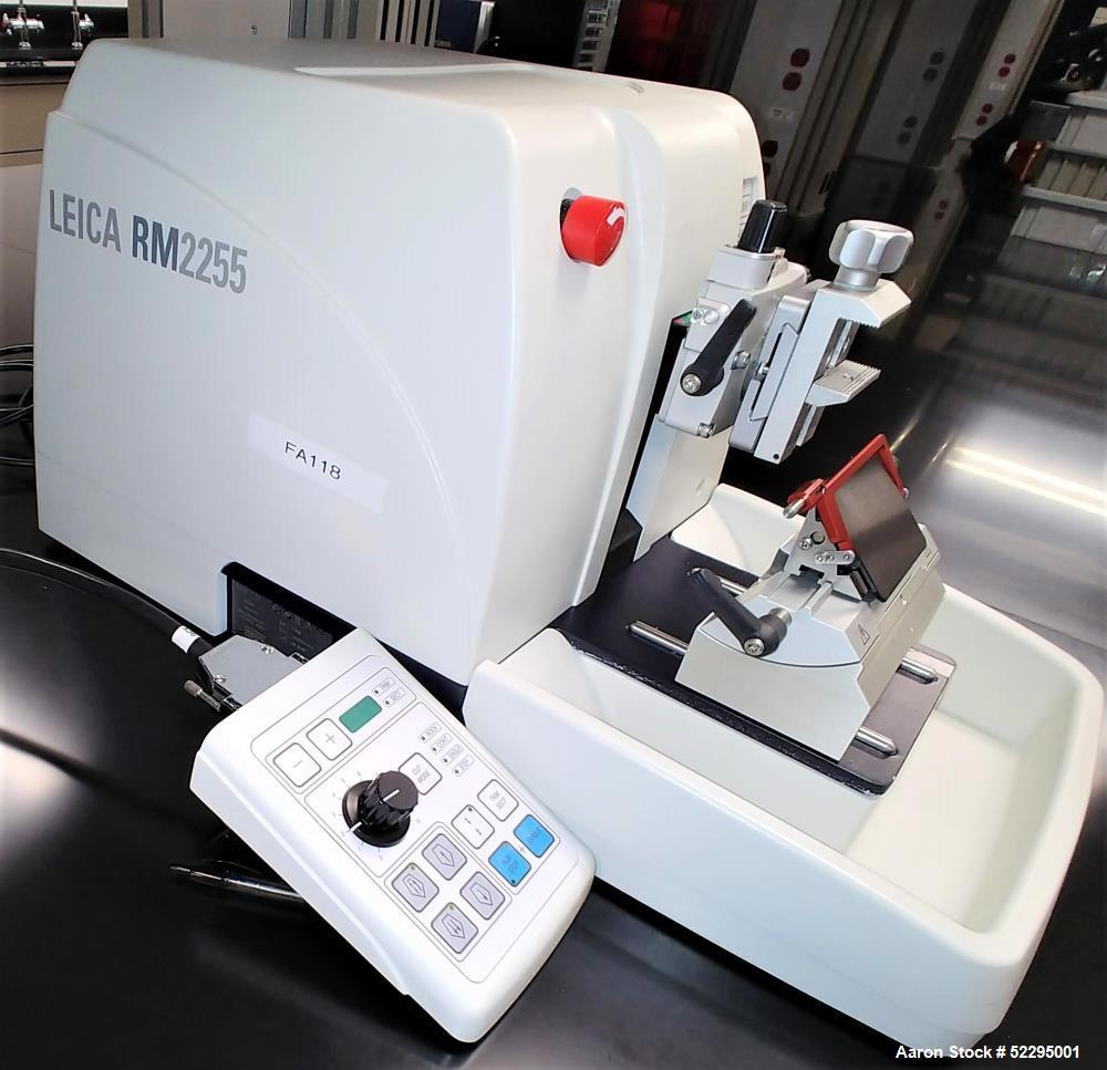 Unused - Leica Model RM2255 Fully Motorized Rotary Microtome