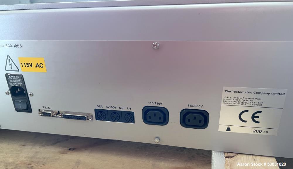 Testometric Force / Universal Testing Machine, Model M500-50kN