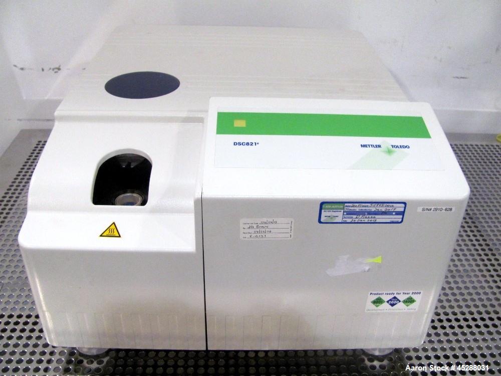 Used Mettler Toledo Differential Scanning Calorimeter DSC821e Differential Scann