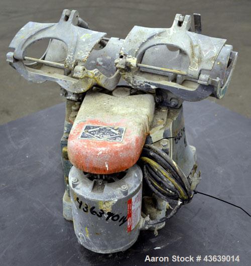 Used Miller Dual Paint Shaker, Model G.  Dual canister holders, driven by a 1/3hp, 1/60/1150 volt, 1725 rpm motor.