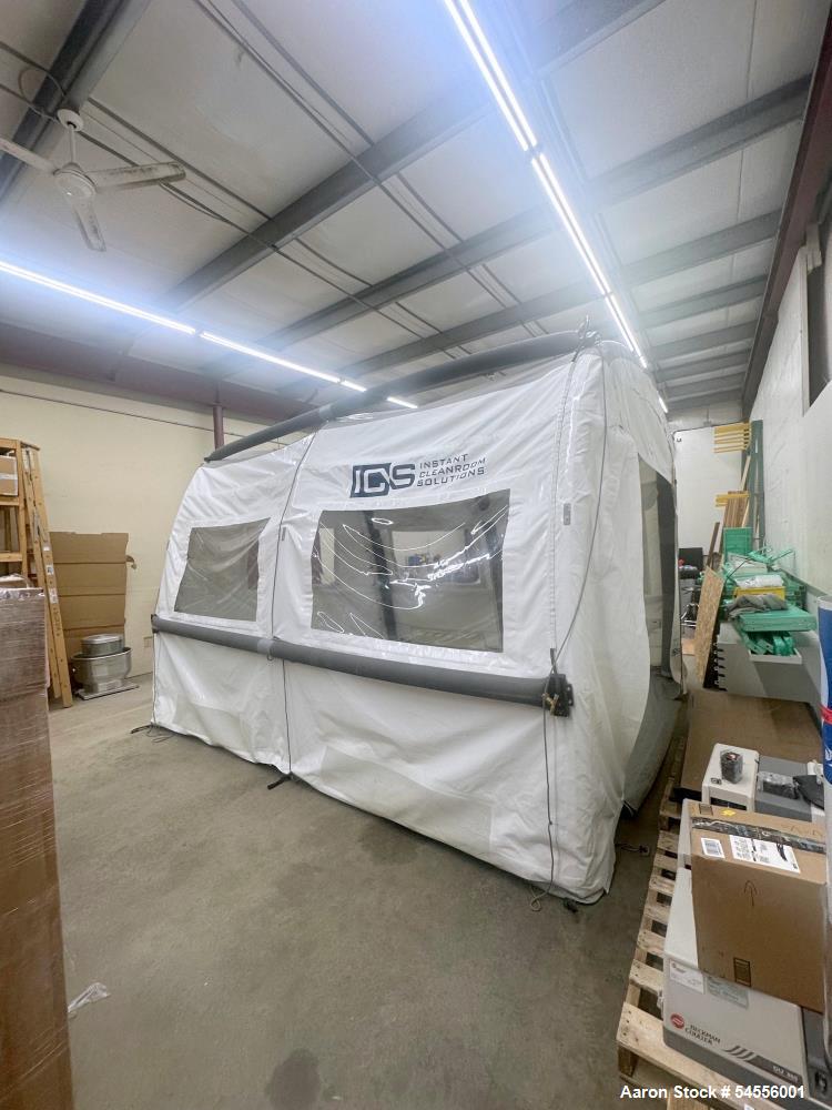 Used ICS Astro Pak Instant Cleanroom Inflatable Shelter System – Portable Cleanroom with FFU Housings by Instant Cleanroom Solutions