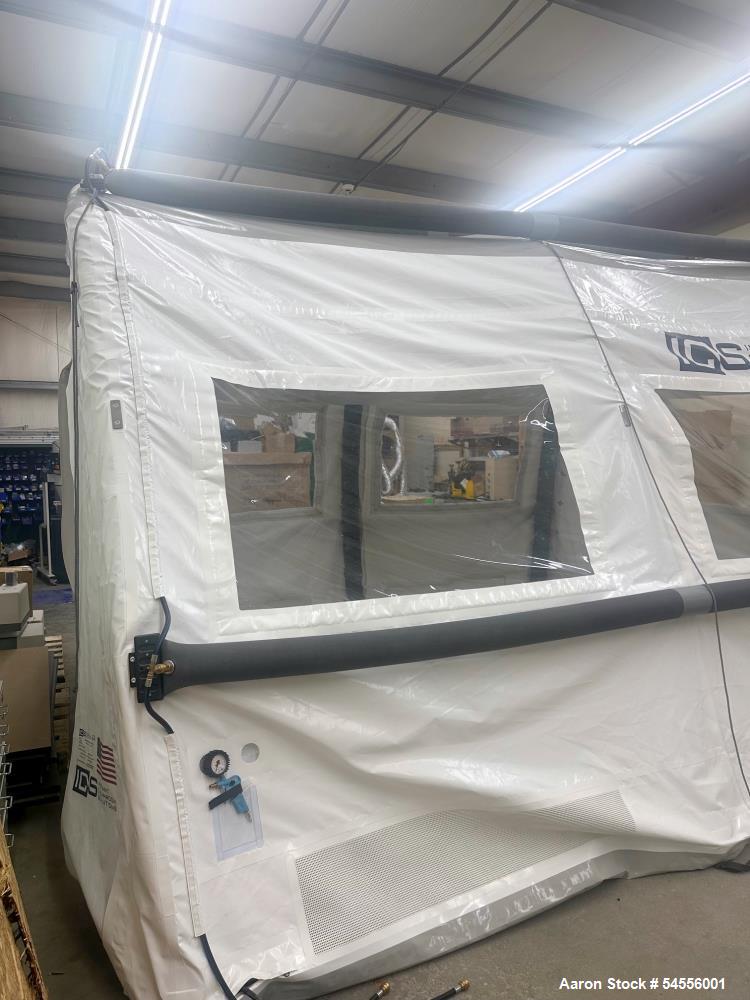 Used ICS Astro Pak Instant Cleanroom Inflatable Shelter System – Portable Cleanroom with FFU Housings by Instant Cleanroom Solutions