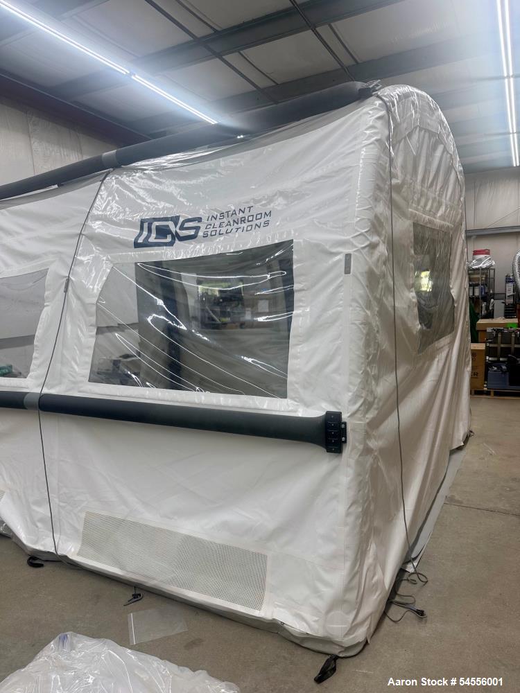 Used ICS Astro Pak Instant Cleanroom Inflatable Shelter System – Portable Cleanroom with FFU Housings by Instant Cleanroom Solutions