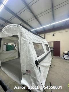Used ICS Astro Pak Instant Cleanroom Inflatable Shelter System – Portable Cleanroom with FFU Housings by Instant Cleanroom Solutions