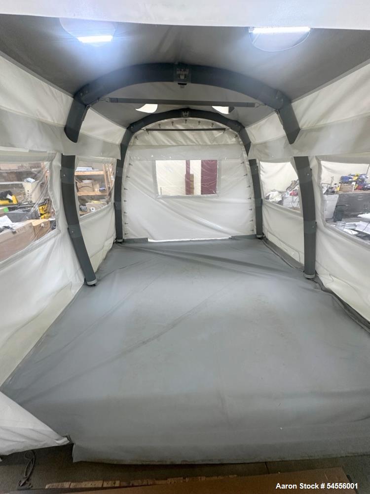 Used ICS Astro Pak Instant Cleanroom Inflatable Shelter System – Portable Cleanroom with FFU Housings by Instant Cleanroom Solutions