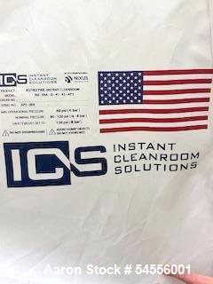 Used ICS Astro Pak Instant Cleanroom Inflatable Shelter System – Portable Cleanroom with FFU Housings by Instant Cleanroom Solutions